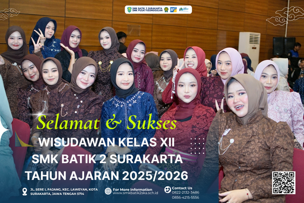 Akhirussanah Murid Kelas XII SMK Batik 2 Surakarta