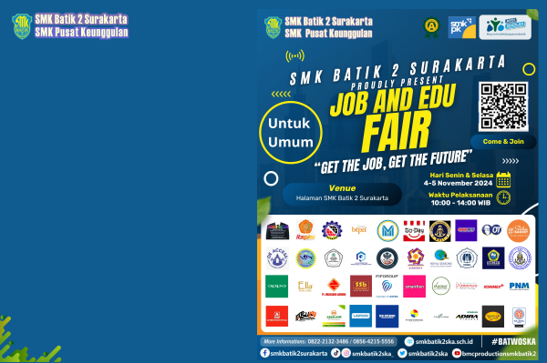 Job And Edu Fair SMK Batik 2 Surakarta