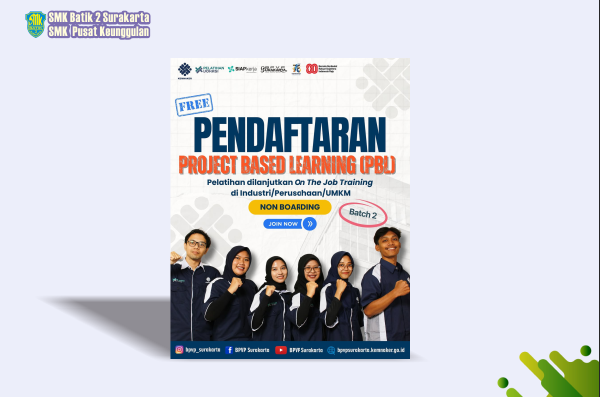 PENDAFTARAN PELATIHAN PBL BATCH 2 TAHUN 2025 DIBUKA