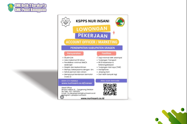 RECRUITMENT ACCOUNT OFFICER KSPPS NUR INSANI